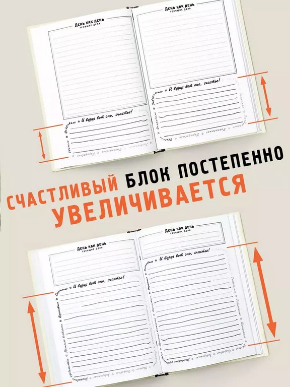 Ежедневник недатированный "Самоучитель Счастья" Бюро Находок