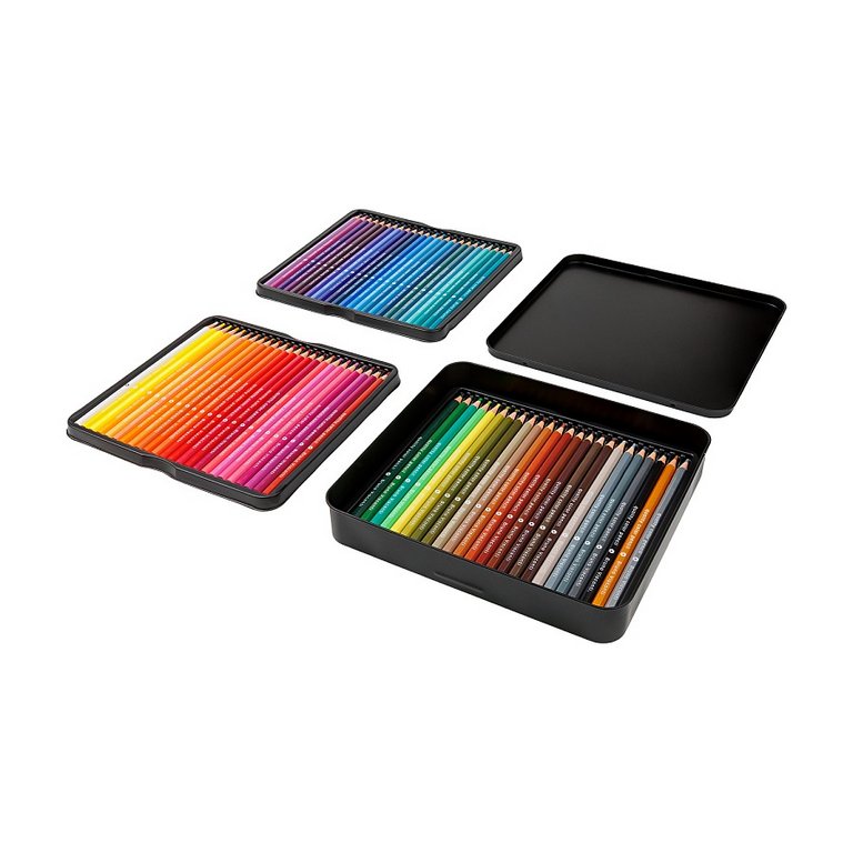 Набор карандашей  72 цв.  в металл. пенале Bruno Visconti "Flora Гранат" пласт. корпус