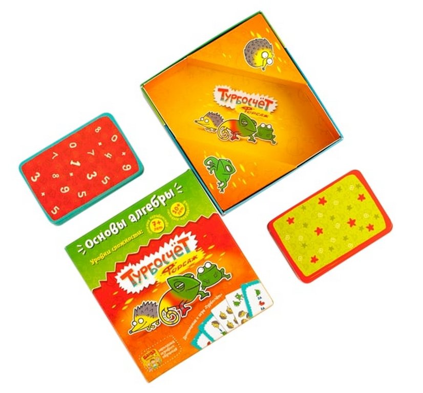 Игра обучающая  Счет "Турбосчёт. Форсаж" 7/10+ 2-5 игроков БАНДА умников