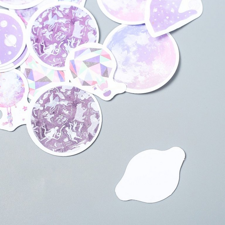 Набор наклеек  "Магический космос" (50 шт)