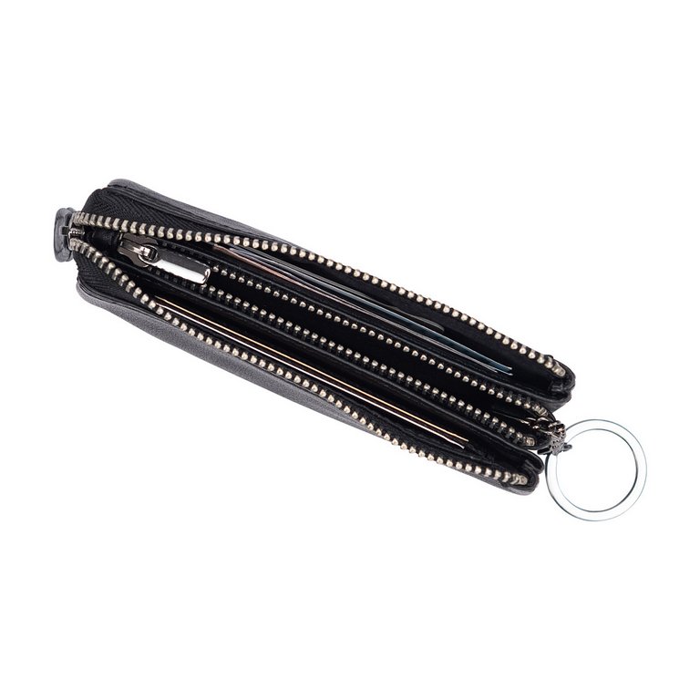 Футляр для ключей Dr.Koffer 8*13см, черный