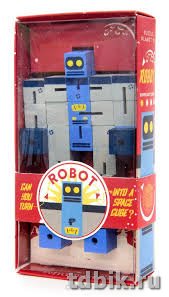 Головоломка из дерева .6+ Профессор Пазл "Робот" 1 уровень