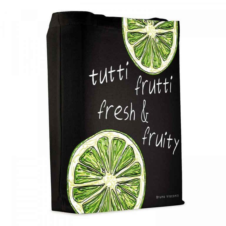 Сумка-шоппер Bruno Visconti 34х36 см "FRESH & FRUITY.ЛАЙМ"