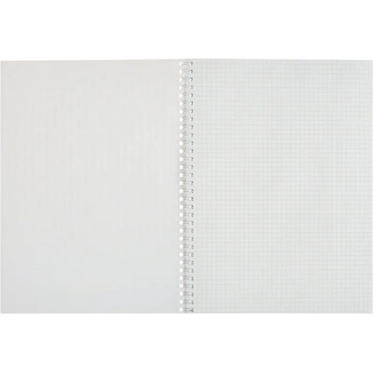 Тетрадь 60 лист кл. А4 на гребне "ЖЁЛТО-ГОЛУБОЙ УЗОР"