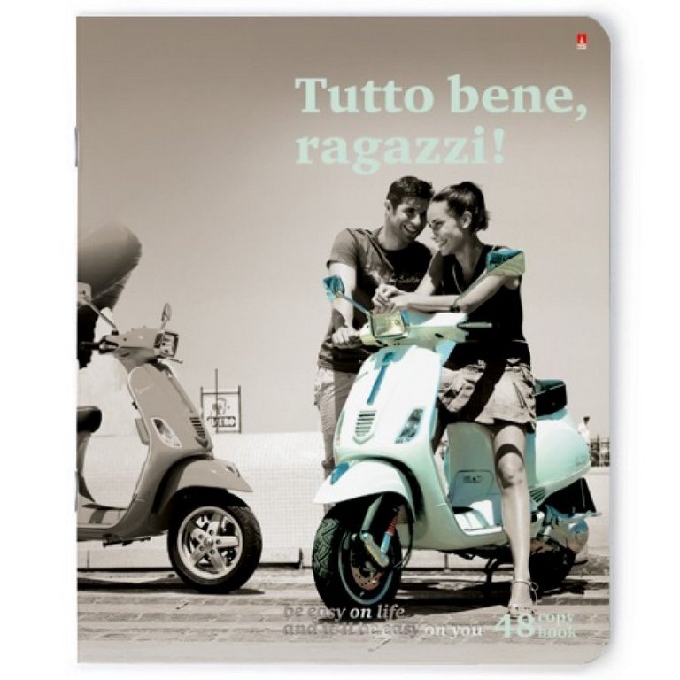 Тетрадь 48 лист кл. А5 на скрепке "ФЕЛИЧИТА"