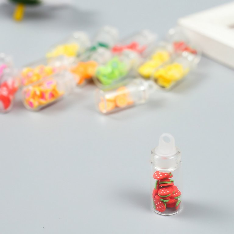 Декор из пластика "Баночка с фруктами" ART UZOR ассорти