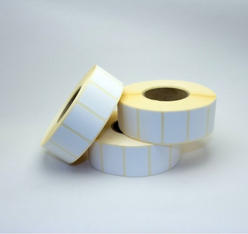 Термоэтикетки 29*20 (2000 шт.) с покрытием TOP