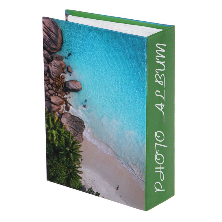 Фотоальбом 100 фото 10*15см "Пляж" 16,7*13*2,8 см обложка картон