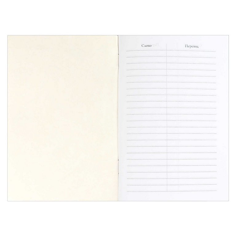 Тетрадь для записи иностранных слов А6  "АРТ-БРАТВА" 32 л.