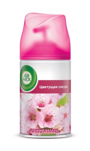 Освежитель воздуха автоматический Airwick Freshmatic 250 мл, зап. блок "Цветущая сакура"