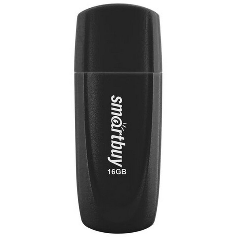 Флеш-диск 16Gb  Smart Buy "Scout" USB 2.0, черный