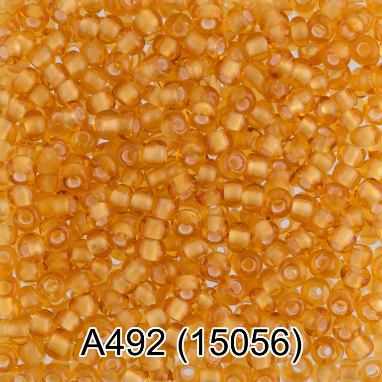 Бисер круглый d=2,3мм., 5гр/уп., цв. песочный ( 15056 )