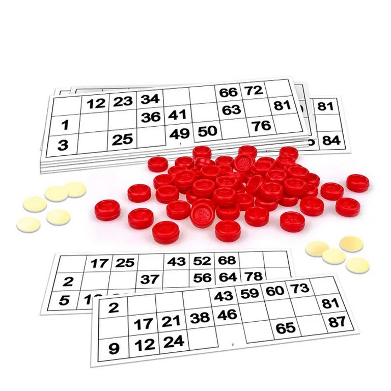 Игра настольная Лото "Русское лото" пласт. фишки