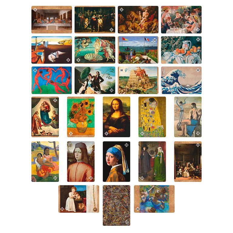 Игра настольная  Мемо "Мировые шедевры" (5+) Нескучные игры