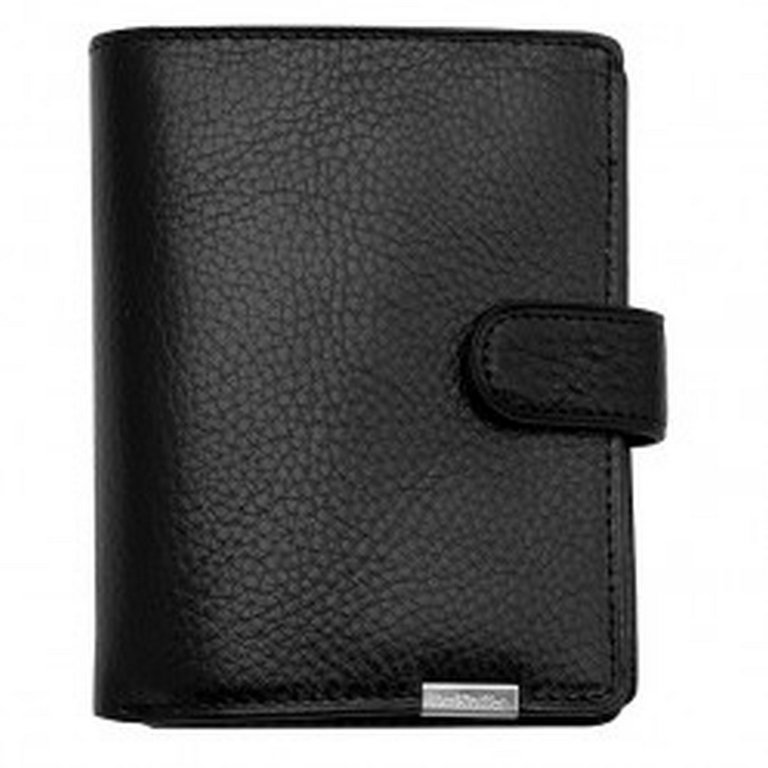 Портмоне Dr.Koffer с отдел. для вод.прав (кожа), черный