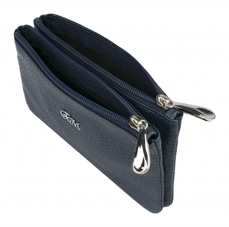 Портмоне Franchesco Mariscotti нат. кожа, океан