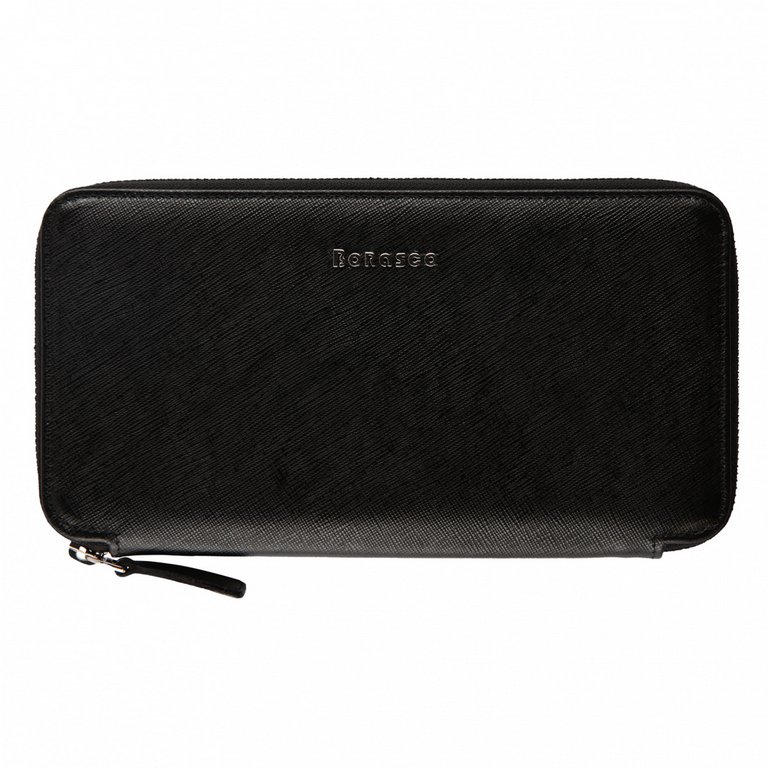 Портмоне D.Morelli мужское "Байрон" нат.кожа, черный