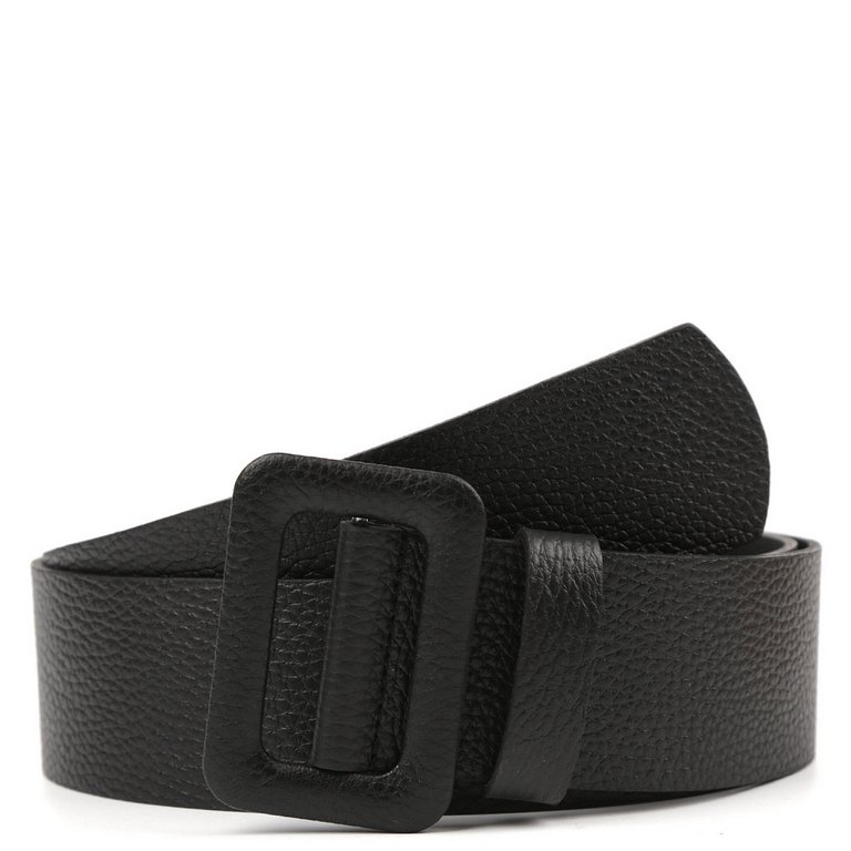 Ремень FABRETTI женский, натуральная кожа, размер 120, черный