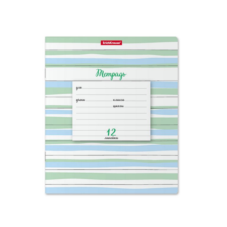 Тетрадь 12 лист лин. А5 "Optima Lines" ассорти