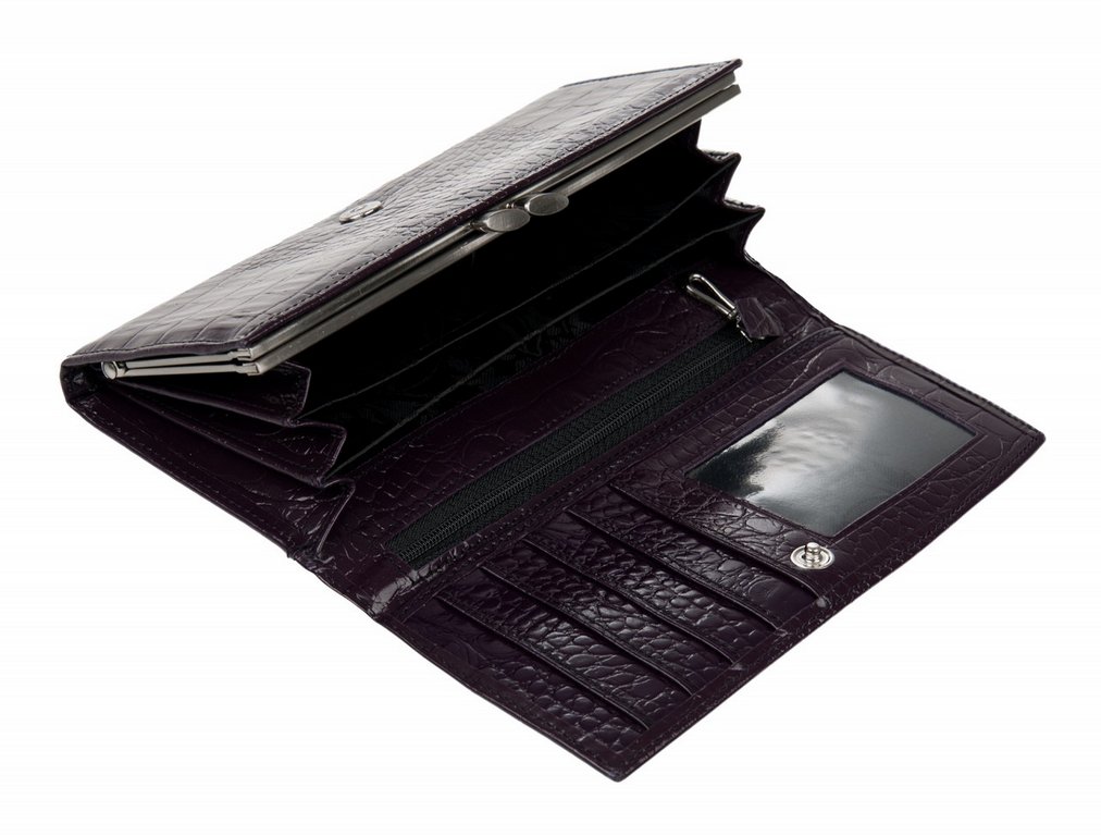 Портмоне нат. кожа "Alliance" кайман, большое