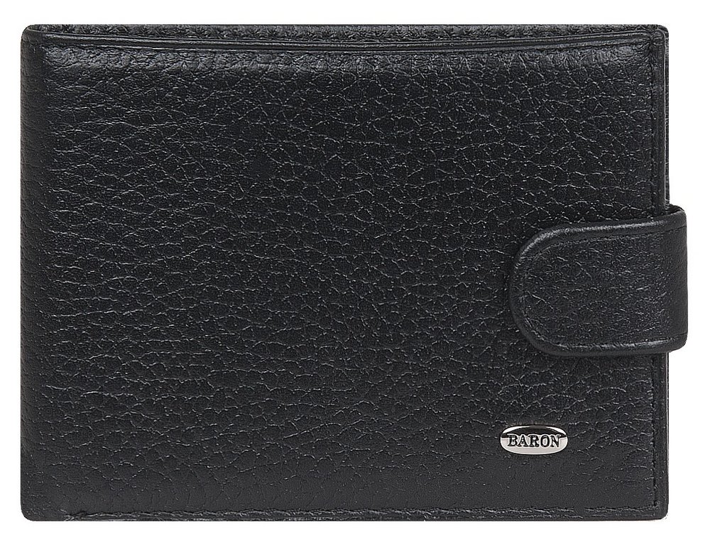 Портмоне Alliance "Baron" нат. кожа, чёрный
