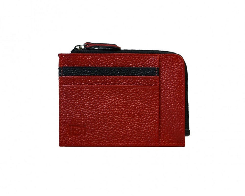 Картхолдер D.Morelli "Бриенна" с RFID-защитой, нат.кожа цв. красный
