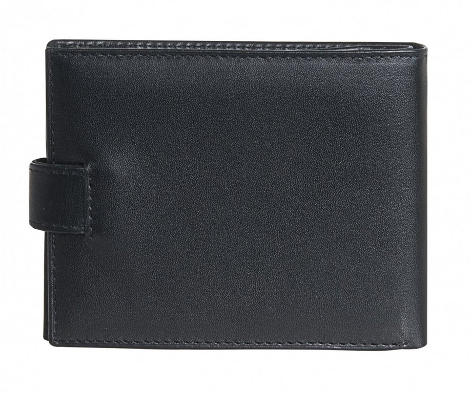 Портмоне Franchesco Mariscotti нат. кожа, черный