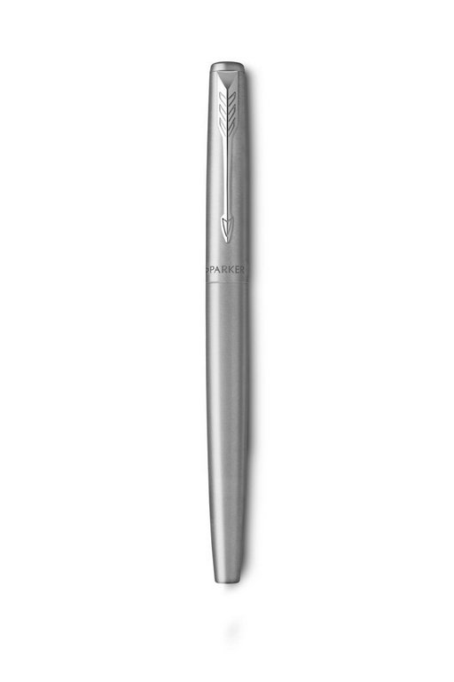 Набор подарочный Parker "Jotter Stainless Stee" (ручка шарик. 1мм и ручка перьев 1мм, корп. серебро)