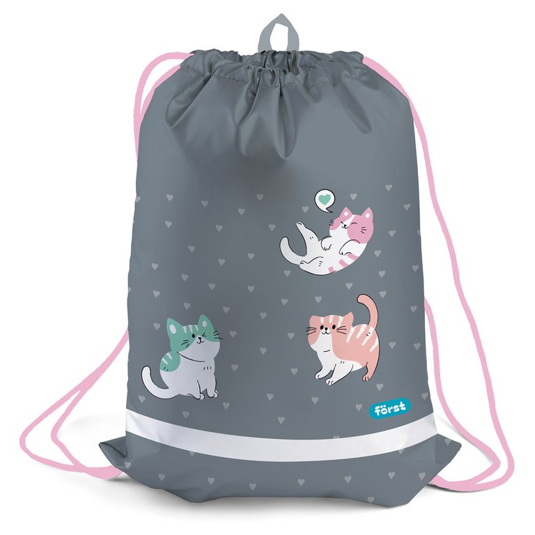 Сумка для обуви для девочки 46*36 см Forst "Kittens"
