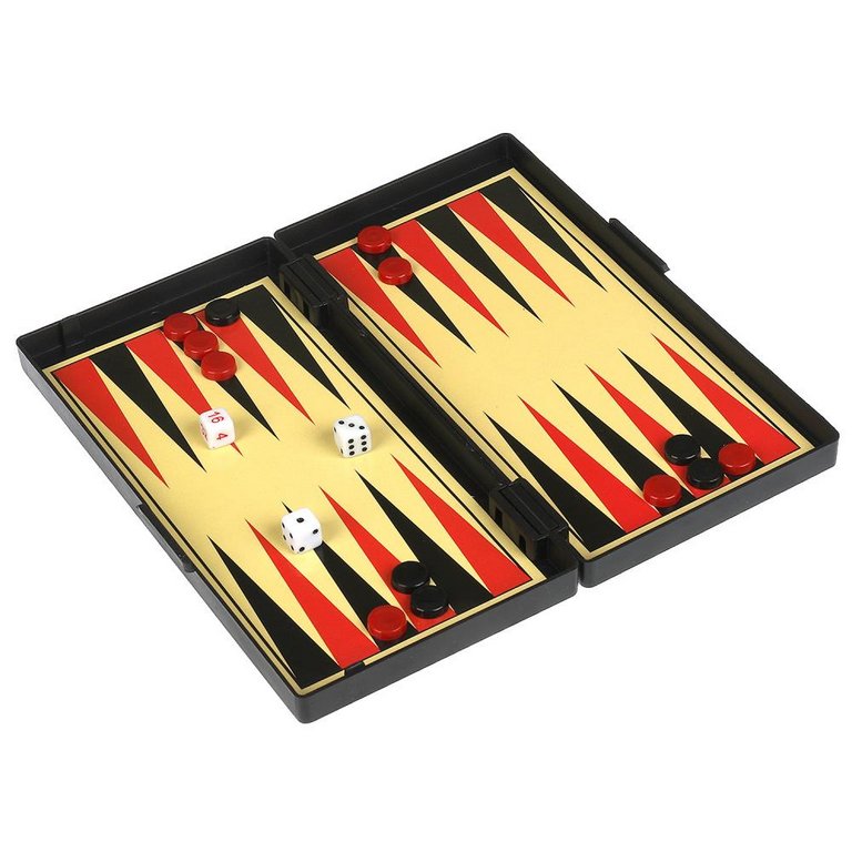 Игра настольная Шахматы, шашки, нарды (пластик) магнитные ИГРАЕМ ВМЕСТЕ