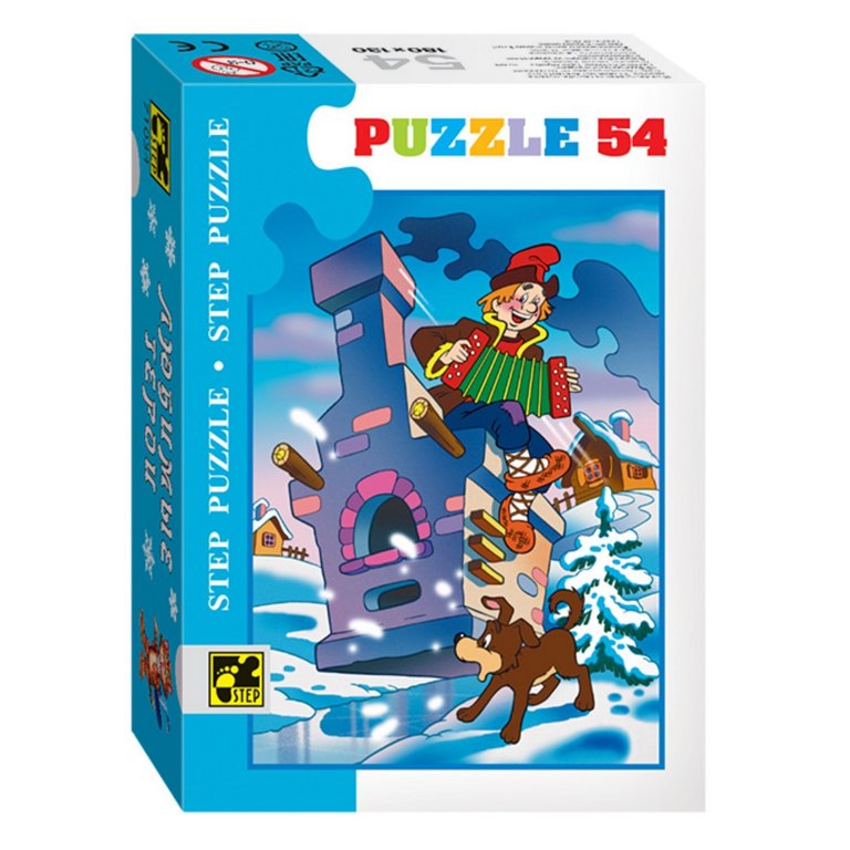 Пазлы   54 дет. "Любимые герои сказок" Степ Пазл, ассорти