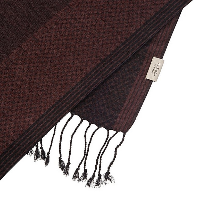 Шарф мужской Dr.Koffer 30x200 см, 50% шелк, 50% вискоза