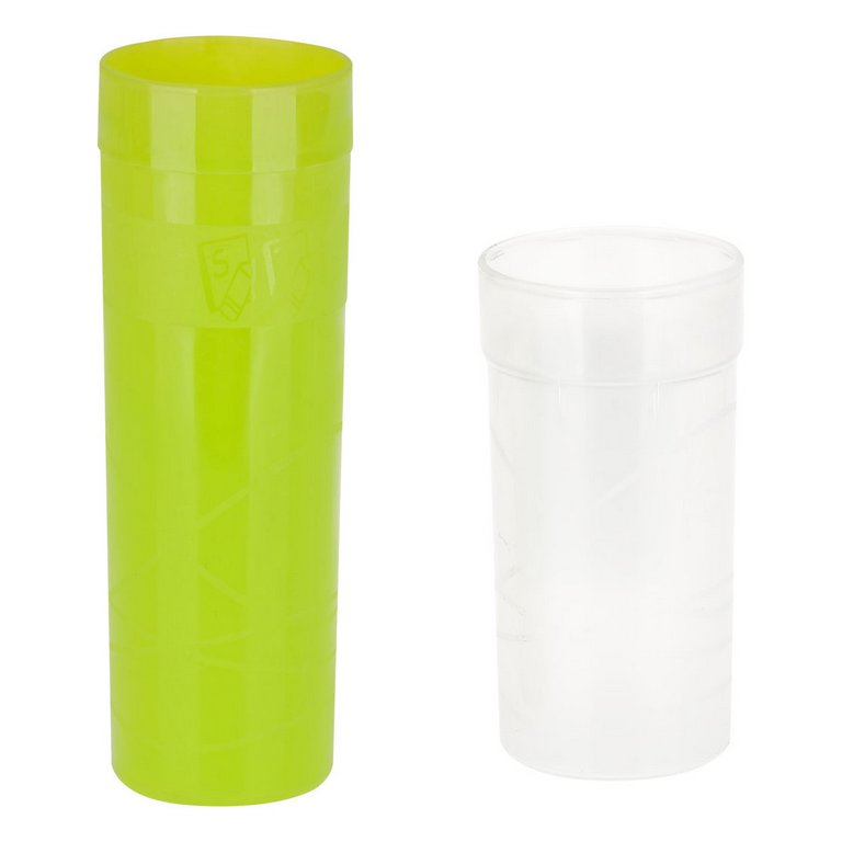 Пенал-тубус  СТАММ (пластик) 195*45мм (ассорти)