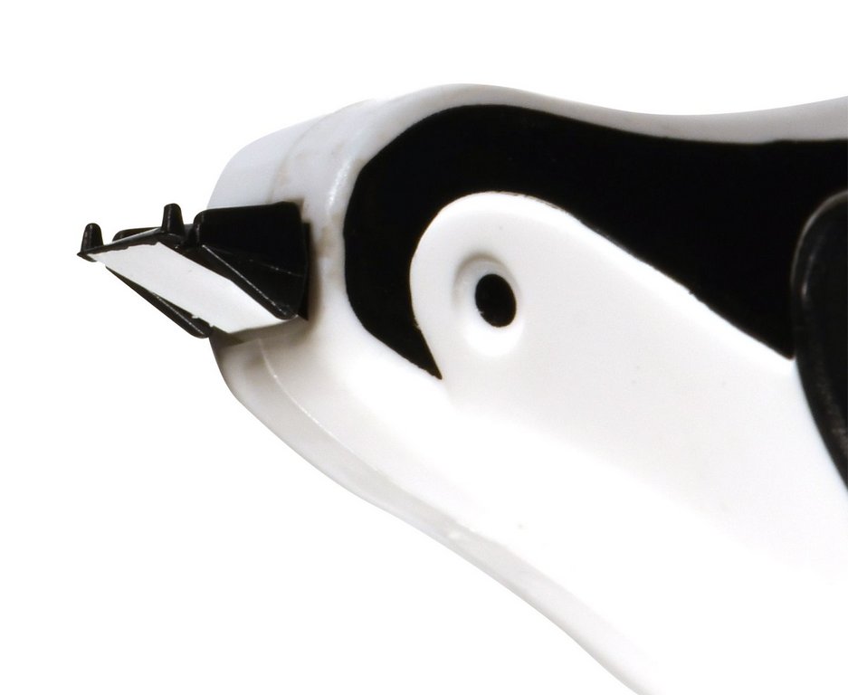 Корректирующая лента в диспен. 5 мм х 6 м "Пингвин"