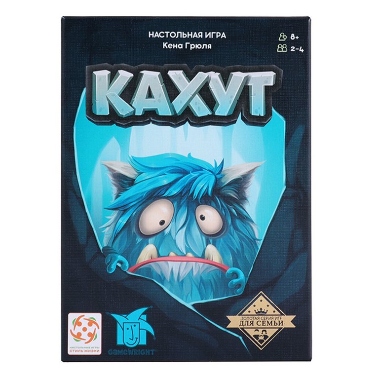 Игра настольная  .8+ с карточками "Кахут" (2-4 игрока, 20-30 мин) Стиль жизни