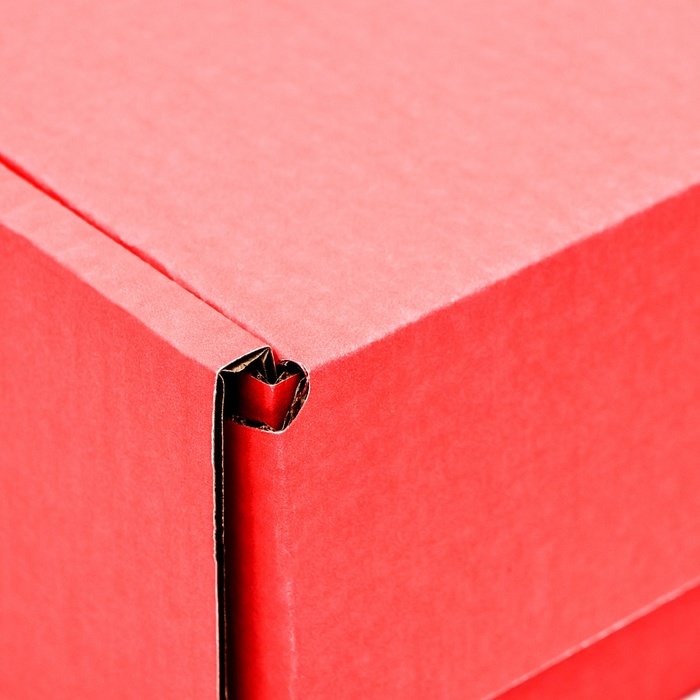 Коробка для подарков 22*16.5*9.5 см красная