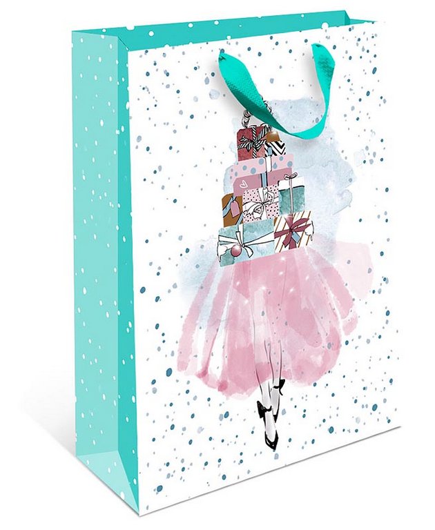 Пакет бумажный НГ 18*22см ламиниров.