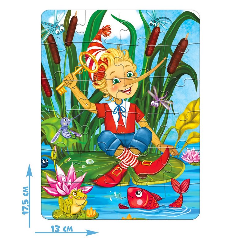 Пазлы   24 дет. "Буратино" Puzzle Time