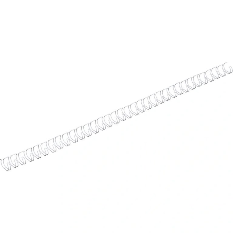 Пружина металл. d =  7,9 mm (5/16") (бел) 100 шт/уп (60 листов)