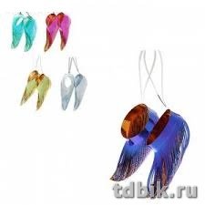 Украшение новогоднее малое "Башмачки" 4см, фольга