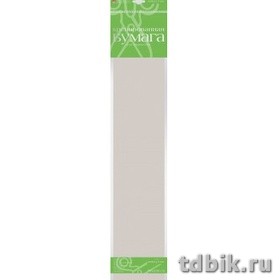 Бумага креповая 50*250 пастель серебристо-серая, Альт