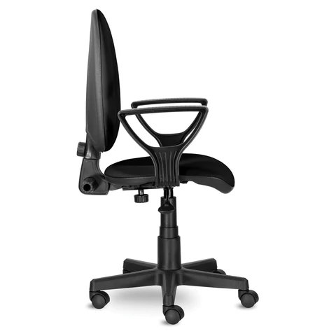 Кресло оператора BRABIX Prestige Ergo MG-311 (кож. зам, черное)