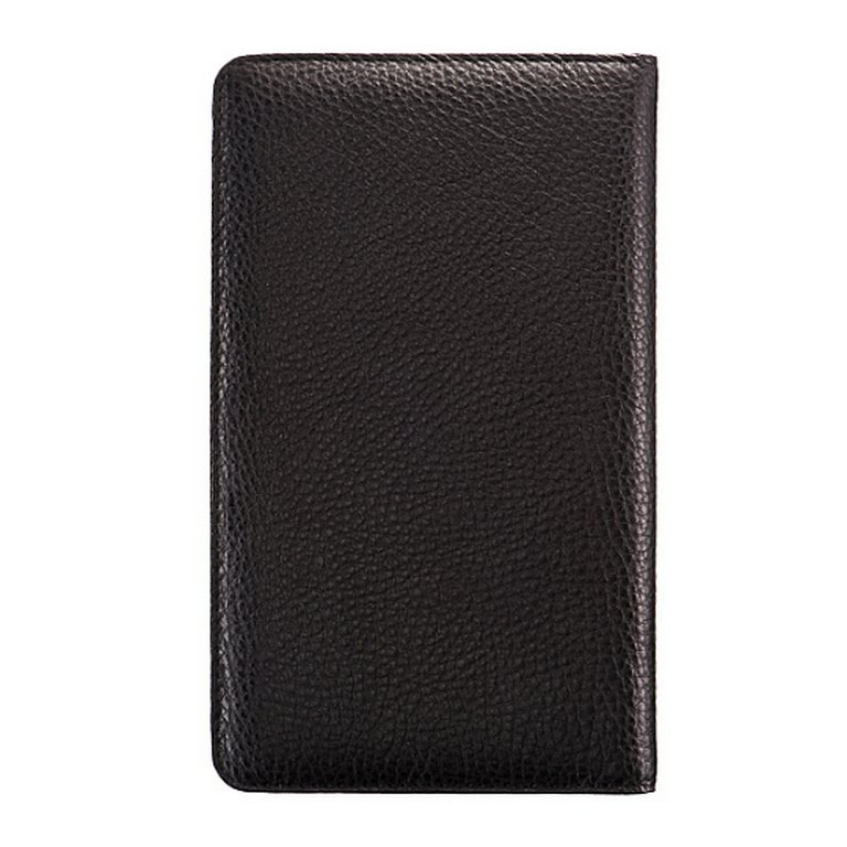 Визитница Dr.Koffer 20,5*12см на 72 визитки, черная
