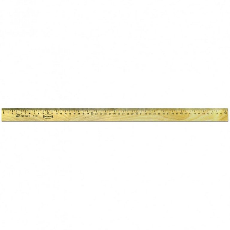 Линейка 50 см. дер. Красн.звезда