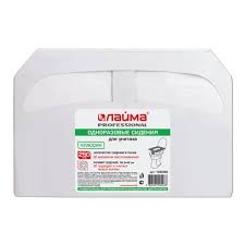 Покрытия бумажные на сидение унитаза LAIMA PREMIUM 35х43 см, (Система V1), 1/2 сложения, 250 шт/уп