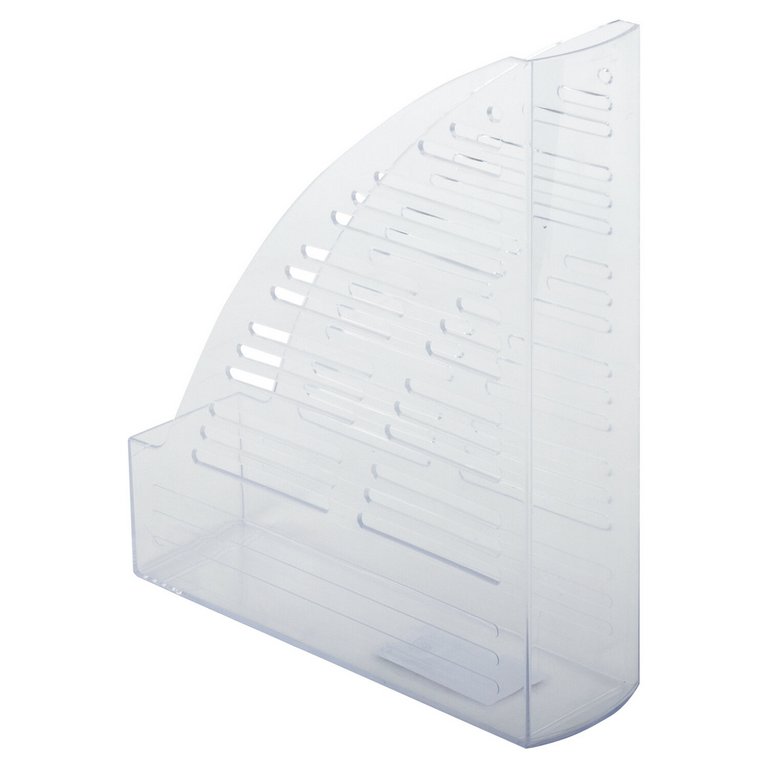 Лоток вертикальный 70 мм BRAUBERG ""Standard" прозрачный