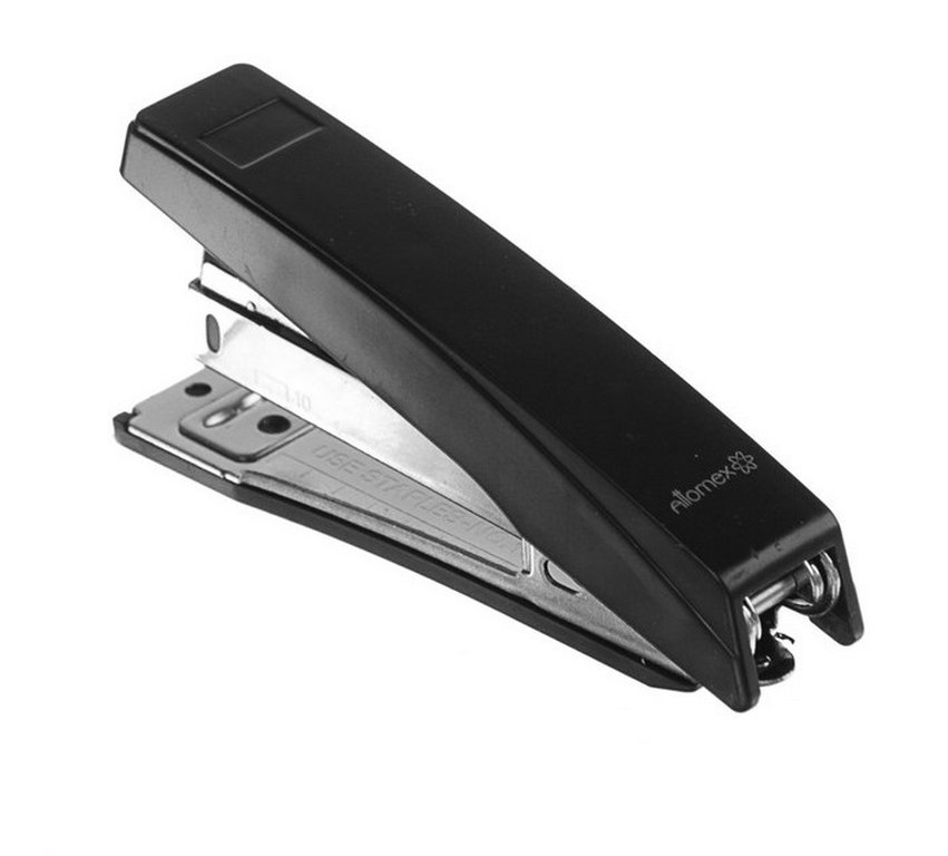 Степлер № 10 до 18л Attomex, черный с антистеплером