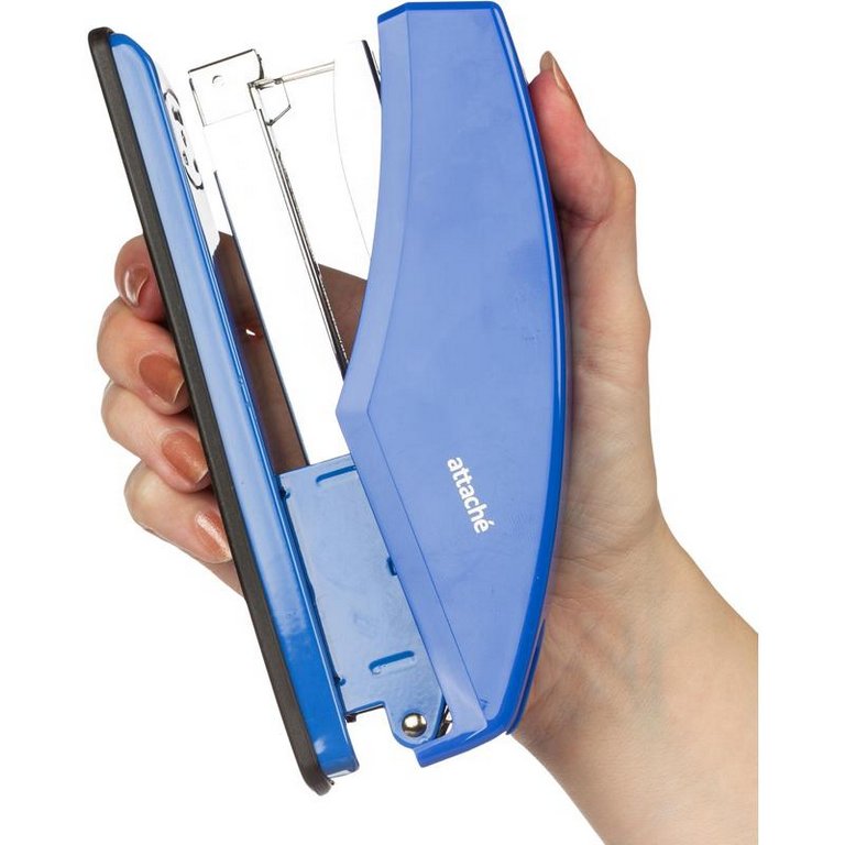 Степлер мощный 23/6, 23/10 до 60л Attache cиний