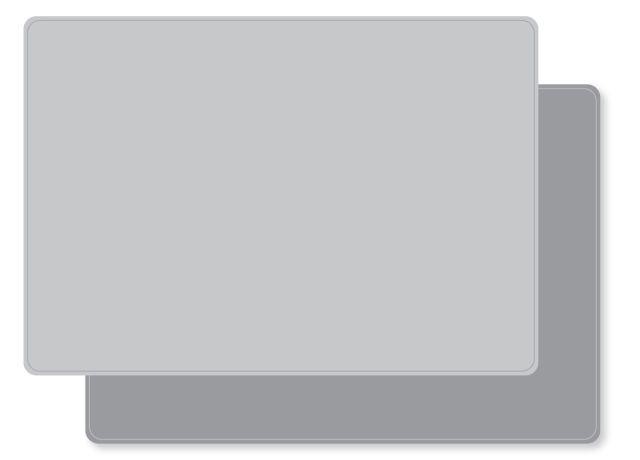 Подкладка на стол 48*65 см прозрачная ДПС