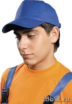 Спецодежда Кепка-бейсболка, цвет васильковый